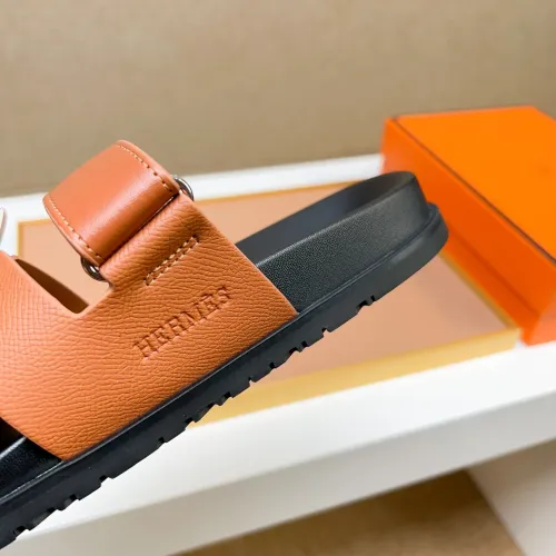 Replica Hermes Slippers For Men #1434534 $56.00 USD for Wholesale