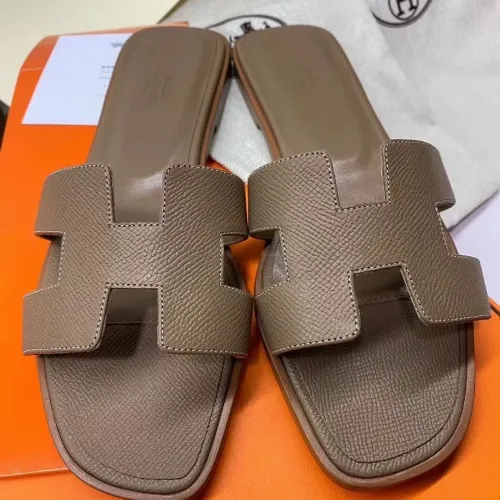 Replica Hermes Slippers For Women #1434544 $98.00 USD for Wholesale