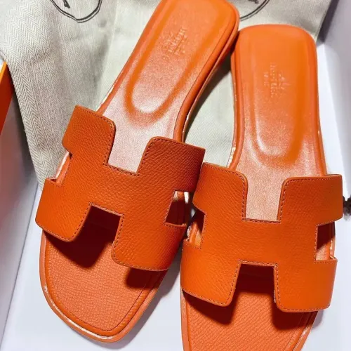 Wholesale Hermes Slippers For Women #1434548 $98.00 USD, Wholesale Quality Replica Hermes Slippers