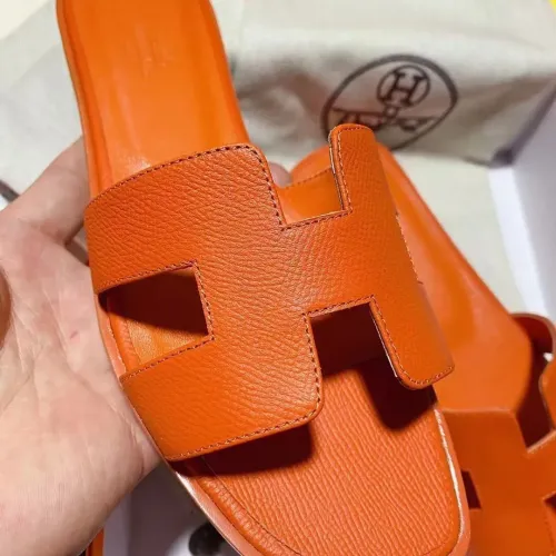 Replica Hermes Slippers For Women #1434548 $98.00 USD for Wholesale