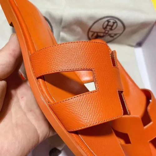 Replica Hermes Slippers For Women #1434548 $98.00 USD for Wholesale