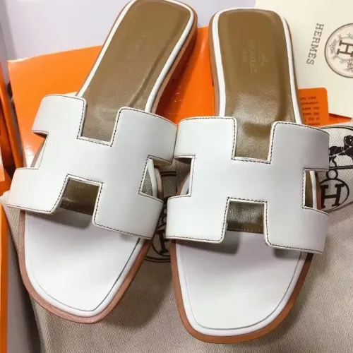 Replica Hermes Slippers For Women #1434549 $98.00 USD for Wholesale