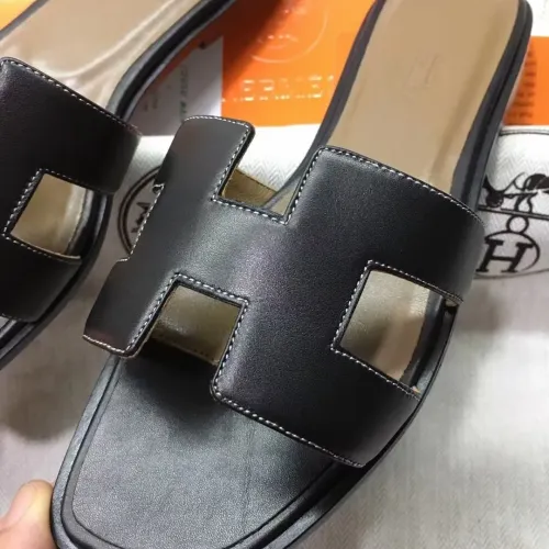 Replica Hermes Slippers For Women #1434551 $98.00 USD for Wholesale