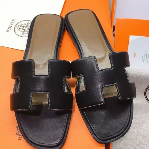 Replica Hermes Slippers For Women #1434551 $98.00 USD for Wholesale