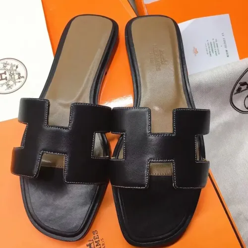 Replica Hermes Slippers For Women #1434551 $98.00 USD for Wholesale