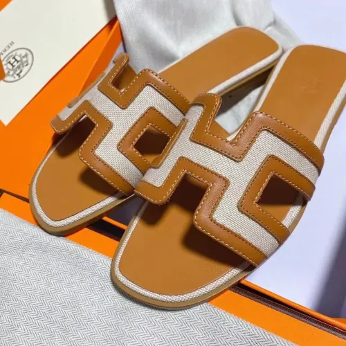 Wholesale Hermes Slippers For Women #1434552 $98.00 USD, Wholesale Quality Replica Hermes Slippers