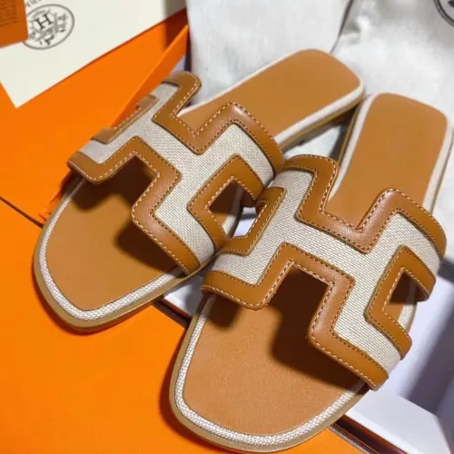 Replica Hermes Slippers For Women #1434552 $98.00 USD for Wholesale