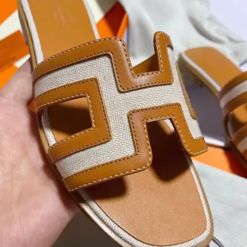 Replica Hermes Slippers For Women #1434552 $98.00 USD for Wholesale