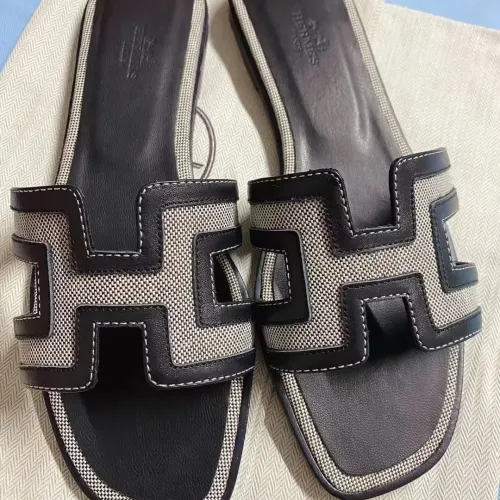 Wholesale Hermes Slippers For Women #1434554 $98.00 USD, Wholesale Quality Replica Hermes Slippers
