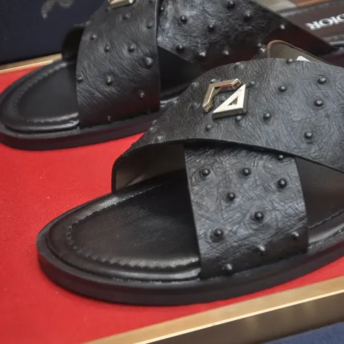 Replica Christian Dior Slippers For Men #1434557 $52.00 USD for Wholesale