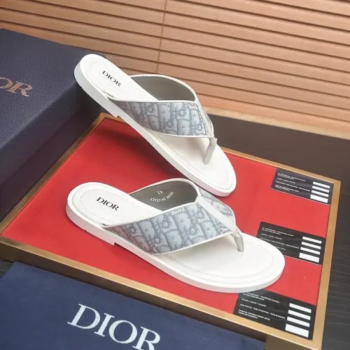 Replica Christian Dior Slippers For Men #1434559 $52.00 USD for Wholesale