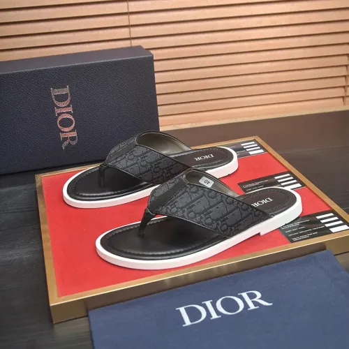 Wholesale Christian Dior Slippers For Men #1434560 $52.00 USD, Wholesale Quality Replica Christian Dior Slippers
