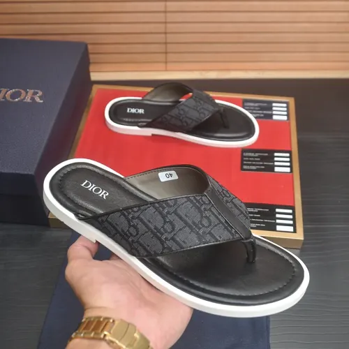 Replica Christian Dior Slippers For Men #1434560 $52.00 USD for Wholesale
