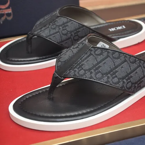 Replica Christian Dior Slippers For Men #1434560 $52.00 USD for Wholesale