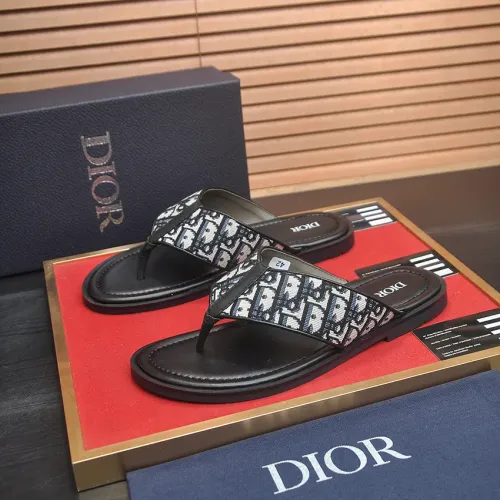 Wholesale Christian Dior Slippers For Men #1434561 $52.00 USD, Wholesale Quality Replica Christian Dior Slippers