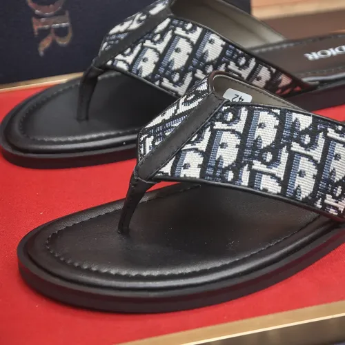 Replica Christian Dior Slippers For Men #1434561 $52.00 USD for Wholesale