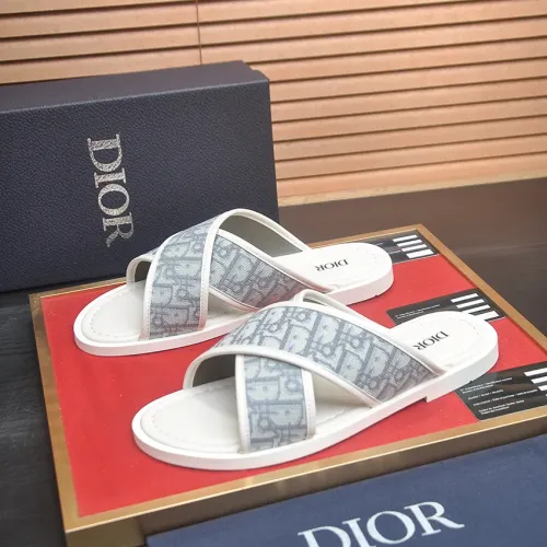 Wholesale Christian Dior Slippers For Men #1434562 $52.00 USD, Wholesale Quality Replica Christian Dior Slippers