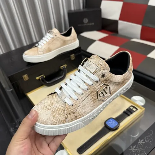 Wholesale Philipp Plein PP Casual Shoes For Men #1434606 $80.00 USD, Wholesale Quality Replica Philipp Plein PP Casual Shoes