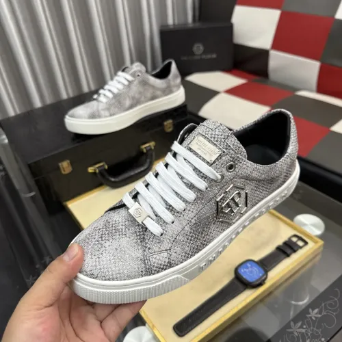 Wholesale Philipp Plein PP Casual Shoes For Men #1434608 $80.00 USD, Wholesale Quality Replica Philipp Plein PP Casual Shoes