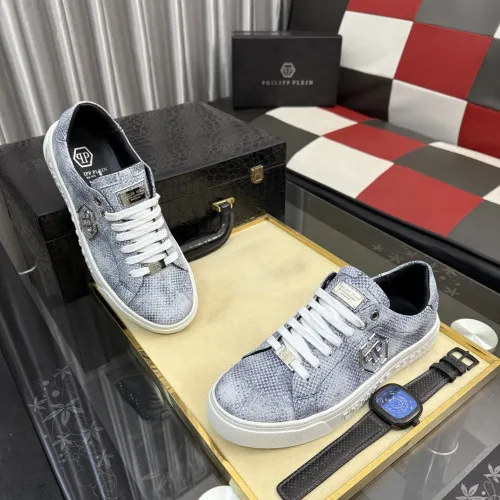 Replica Philipp Plein PP Casual Shoes For Men #1434609 $80.00 USD for Wholesale