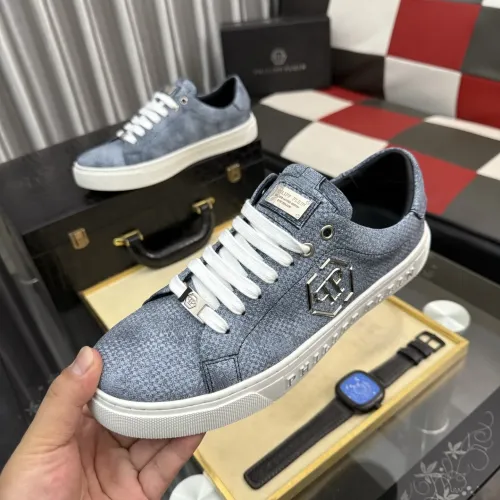 Wholesale Philipp Plein PP Casual Shoes For Men #1434610 $80.00 USD, Wholesale Quality Replica Philipp Plein PP Casual Shoes