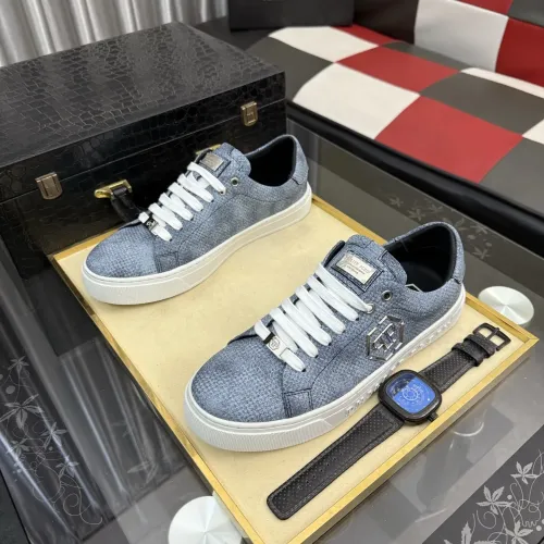 Replica Philipp Plein PP Casual Shoes For Men #1434610 $80.00 USD for Wholesale