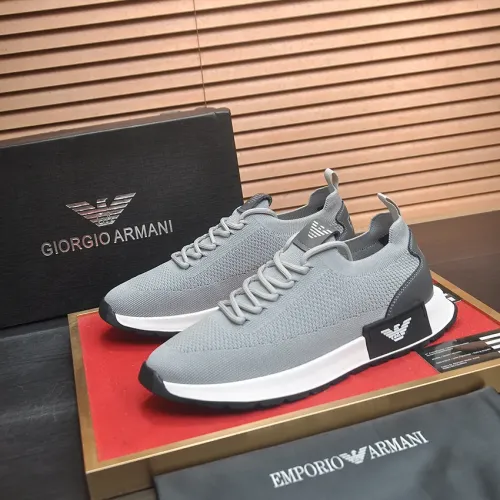 Wholesale Armani Casual Shoes For Men #1434623 $80.00 USD, Wholesale Quality Replica Armani Casual Shoes