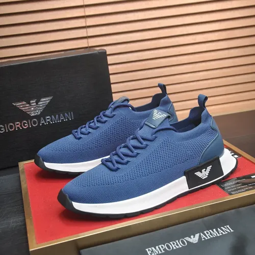 Wholesale Armani Casual Shoes For Men #1434624 $80.00 USD, Wholesale Quality Replica Armani Casual Shoes