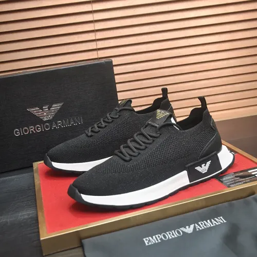 Wholesale Armani Casual Shoes For Men #1434625 $80.00 USD, Wholesale Quality Replica Armani Casual Shoes