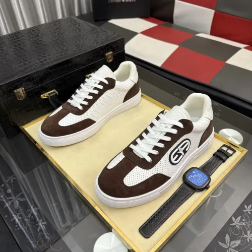 Replica Armani Casual Shoes For Men #1434632 $76.00 USD for Wholesale