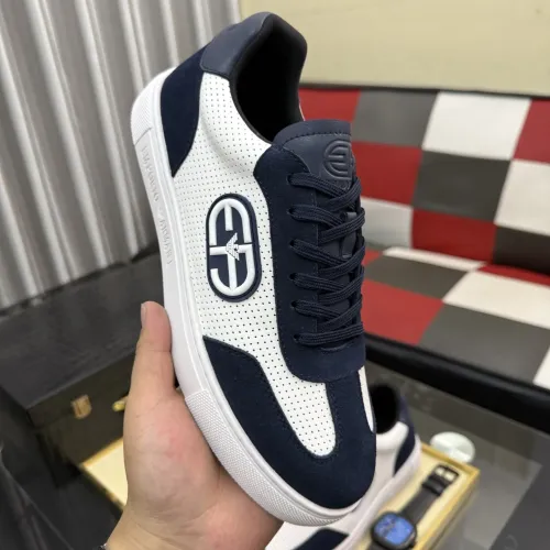 Replica Armani Casual Shoes For Men #1434633 $76.00 USD for Wholesale
