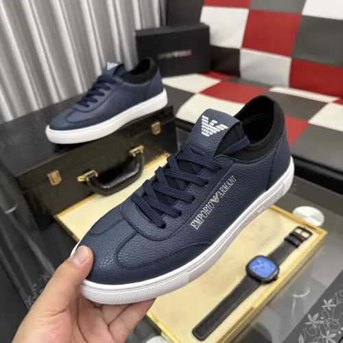Wholesale Armani Casual Shoes For Men #1434635 $76.00 USD, Wholesale Quality Replica Armani Casual Shoes