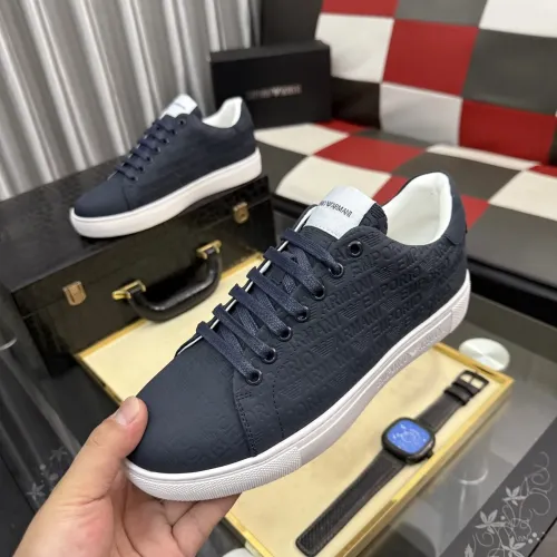 Wholesale Armani Casual Shoes For Men #1434637 $80.00 USD, Wholesale Quality Replica Armani Casual Shoes