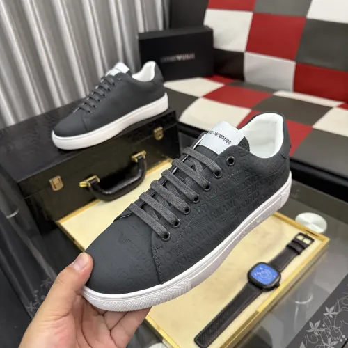Wholesale Armani Casual Shoes For Men #1434638 $80.00 USD, Wholesale Quality Replica Armani Casual Shoes