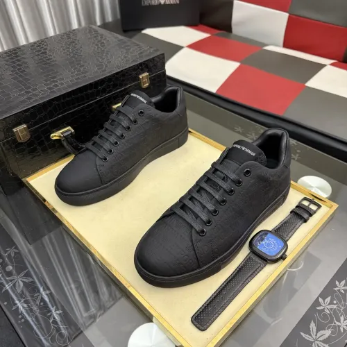 Replica Armani Casual Shoes For Men #1434640 $80.00 USD for Wholesale