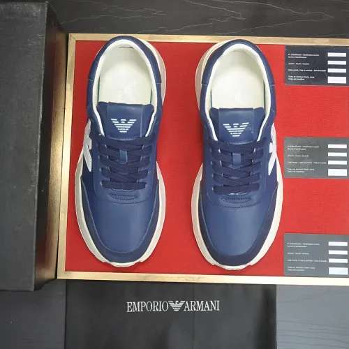 Replica Armani Casual Shoes For Men #1434645 $92.00 USD for Wholesale