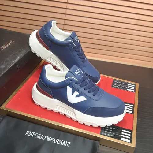 Replica Armani Casual Shoes For Men #1434645 $92.00 USD for Wholesale
