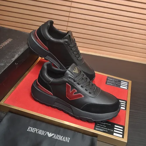 Replica Armani Casual Shoes For Men #1434646 $92.00 USD for Wholesale