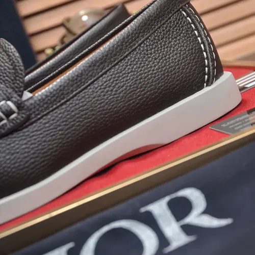 Replica Christian Dior Leather Shoes For Men #1434694 $102.00 USD for Wholesale