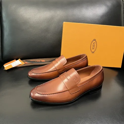 Replica TOD'S Oxfords Shoes For Men #1434760 $155.00 USD for Wholesale