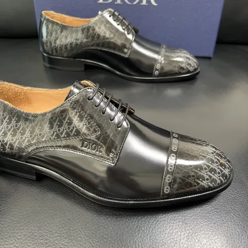 Replica Christian Dior Leather Shoes For Men #1434767 $165.00 USD for Wholesale