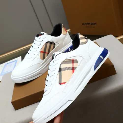 Replica Burberry Casual Shoes For Men #1434769 $82.00 USD for Wholesale