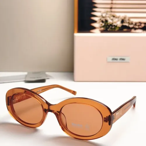Wholesale MIU MIU AAA Quality Sunglasses #1434798 $48.00 USD, Wholesale Quality Replica MIU MIU AAA Sunglasses
