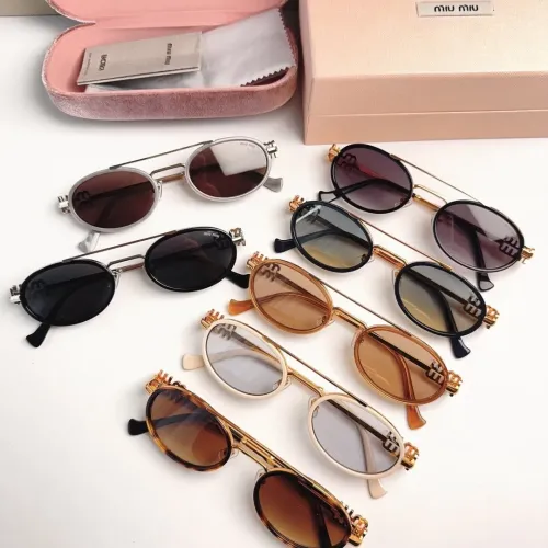 Replica MIU MIU AAA Quality Sunglasses #1434811 $60.00 USD for Wholesale
