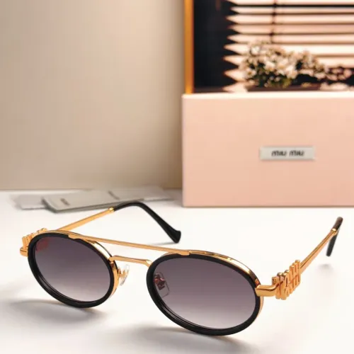 Wholesale MIU MIU AAA Quality Sunglasses #1434814 $60.00 USD, Wholesale Quality Replica MIU MIU AAA Sunglasses
