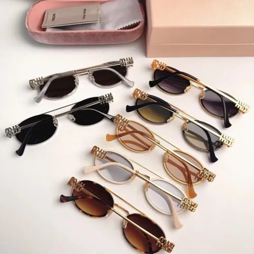 Replica MIU MIU AAA Quality Sunglasses #1434814 $60.00 USD for Wholesale