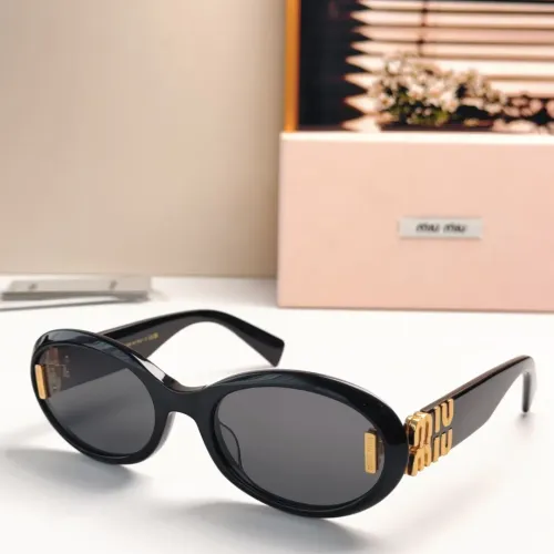 Wholesale MIU MIU AAA Quality Sunglasses #1434817 $60.00 USD, Wholesale Quality Replica MIU MIU AAA Sunglasses