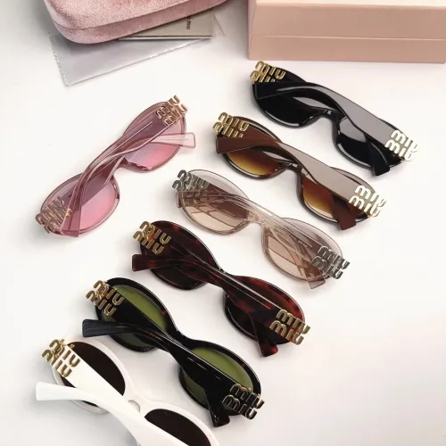 Replica MIU MIU AAA Quality Sunglasses #1434818 $60.00 USD for Wholesale