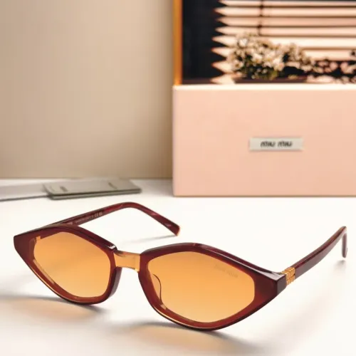 Wholesale MIU MIU AAA Quality Sunglasses #1434824 $60.00 USD, Wholesale Quality Replica MIU MIU AAA Sunglasses