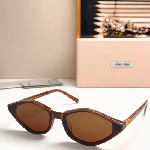 Wholesale MIU MIU AAA Quality Sunglasses #1434826 $60.00 USD, Wholesale Quality Replica MIU MIU AAA Sunglasses